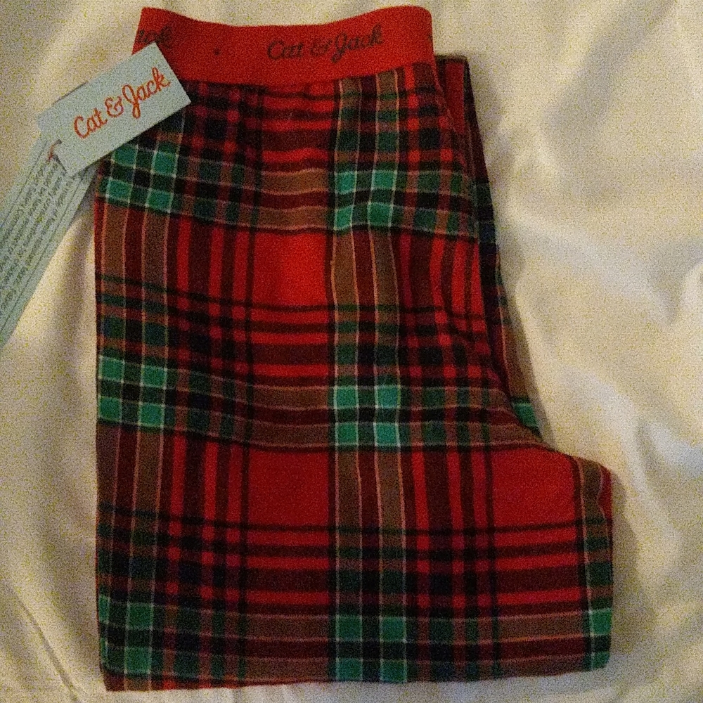 Cat and Jack Kids Holiday Sleep Pants Size XL (16)